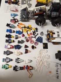 Lego Batman minifigures lot with DC Marvel 70920 70911 70915 76059 builds