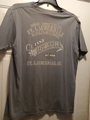 T-shirt Harley-Davidson Bruce Rossmeyer taglia Large Fort Lauderdale - Foto 3 di 4