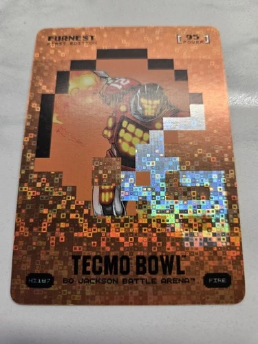 Bo Jackson Battle Arena Tecmo Bowl Furnest (Ernest Byner) Fire Helmet Icon