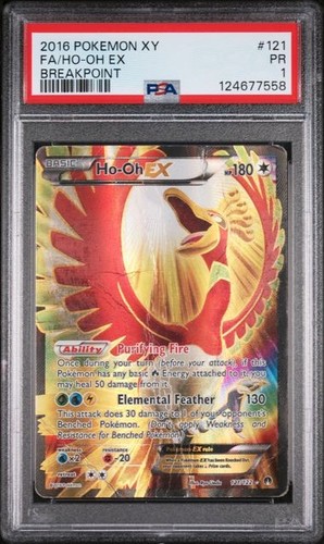 Ho-Oh-EX graded PSA 1 for sale on eBay