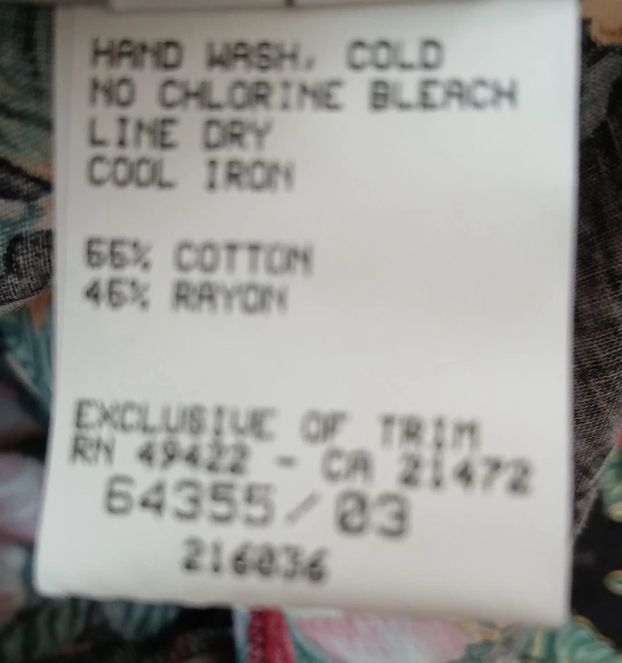 Vestido Jessica Mcclintock Gunne Sax estampado floral encaje en el cuello Foto 4 de 4