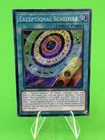 Yu-Gi-Oh Blazing Dominion Exceptional Schedule Secret Rare BLZD-EN054 NM!!!