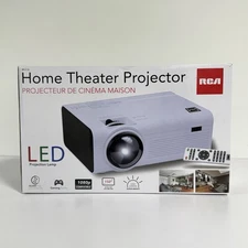 RCA Home Theater Projector 1080P 150" image Gaming 2200 Lumens HDMI RPJ119