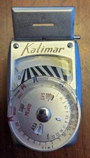 VINTAGE Kalimar Ekspozycjomierz Model A-1 Światłomierz z obudową, dodatkowy całun, Japonia