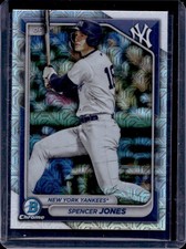 2024 Bowman Mega Box Spencer Jones Chrome Prospects Refractor #BCP-32