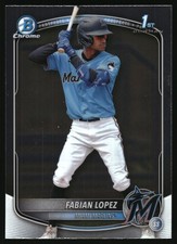 2025 Bowman #BCP-19 Fabian Lopez Chrome Prospects