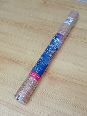 Vintage 1990er Rubbermaid Con-tact Peel & Stick helle Eiche Abdeckung - 24' x 18''