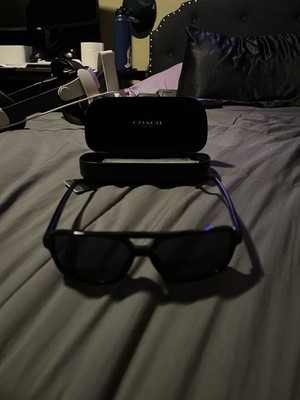 Authentic! Coach Glasses Half Off Worn Once Market Price Was 200$ Comes With Tag