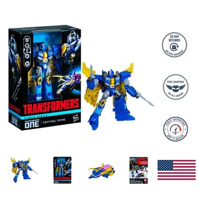 Studio Series Sentinel Prime 6.5-inch Action Figure with Epic Transforming Modes