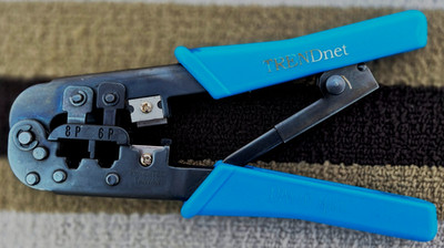 Crimping Tool 8P/Rj-45 & 6P/Rj-12 Rj-11 Cut & Strip Tool TC-CT6 TRENDNet