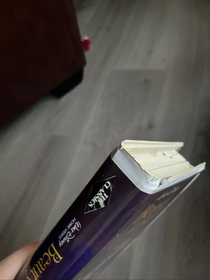 Beauty And The Beast VHS Tape 1992 Walt Disney's Black Diamond Classic- RARE - Image 3 of 4