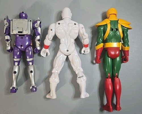 Lot of 3 Action Figures – Hero Fighter Bots, Superheroes – 6–7" Mixed Toy... - Picture 2 of 2
