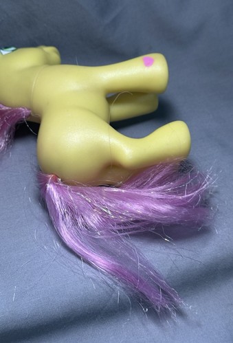 Paraguas My Little Pony G3 Merriweather Cutie Mark. TAL CUAL. DEFECTOS DE CEBO DE PELO CORTADO. - Imagen 12 de 16