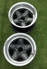 2x 8x13 alloys 95.25 (3 3/4) pcd Triumph, Marina, lotus, 5 spoke compomotive