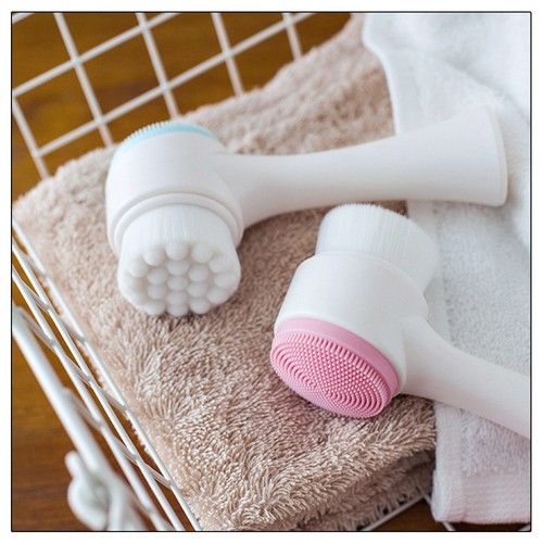 Dual-Sided Ultra Soft Facial Cleansing & Exfoliating Brush Deep Clean - Picture 8 of 8