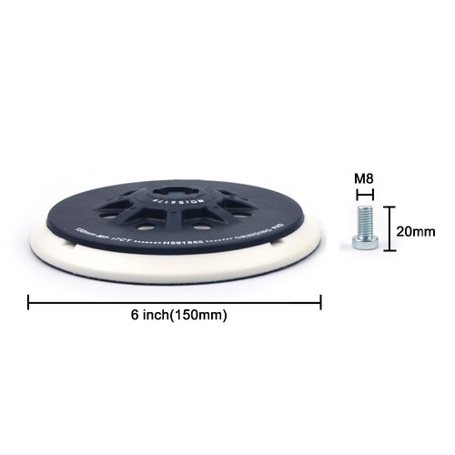 Schleifteller Ø 150mm hart für Festool Festo grinder RO 1E,2E,ETS,LEX,WTS,Rotex - Bild 5 von 8