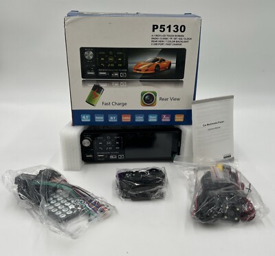Camecho Touch Screen Bluetooth Car Multimedia Player And Backup Camera (P5130)