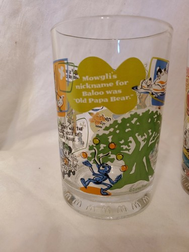 McDonald's Disney 100 Years Of Magic Share A Dream Come True Glass Tumbler Set 4 - Picture 6 of 12