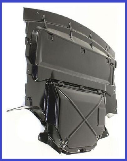 Cache sous moteur pour BMW Série 7 E38 protection de carter en ABS noir