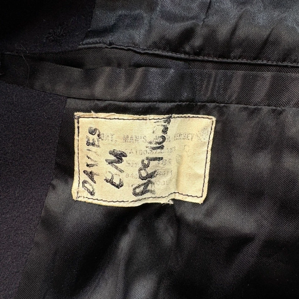 Vintage US Navy Wool Peacoat Men 42 Blue Jacket Academia Nautical USA Heritage - Image 3 of 4