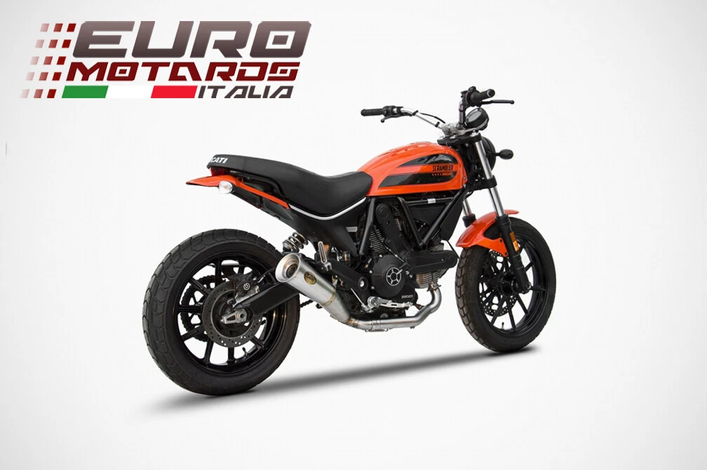 Ducati Scrambler 400 Sixty2 2016 19 Zard Exhaust Slipon Inox