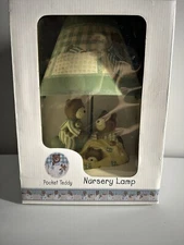 Vintage Pocket Teddy Nursery Lamp Kidsline 2000 New In Box