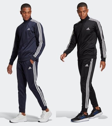 TUTA UOMO ADIDAS MODELLO PRIMEGREEN ESSENTIALS 3-STRIPES - Foto 1 di 9