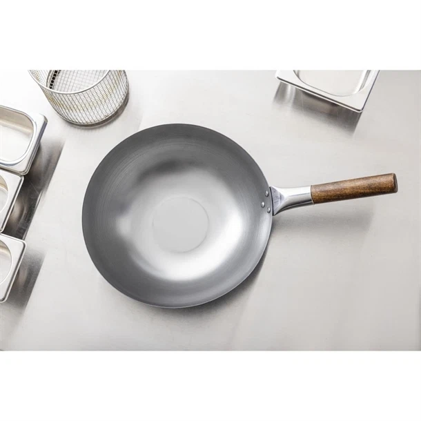 FBW14 14" Flat London Wok Commercial Chinese Thai Indian Restaurant Takeaway Pan
Opens in a new wind
