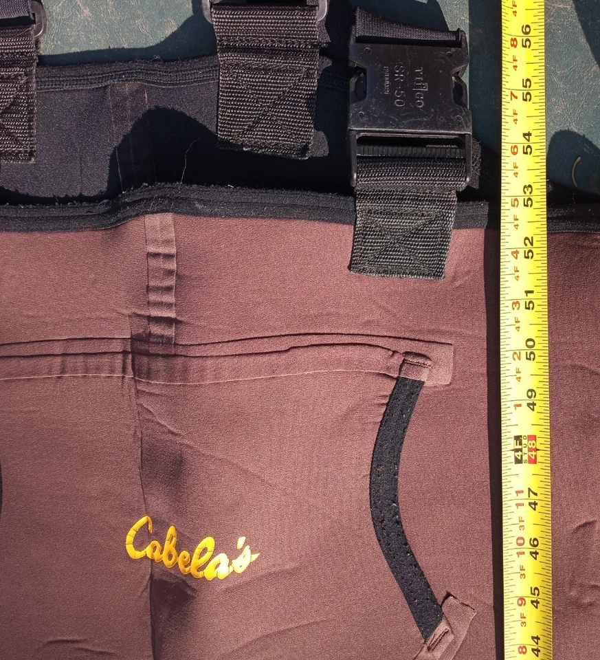 Cabelas chest waders size M - Image 4 of 4