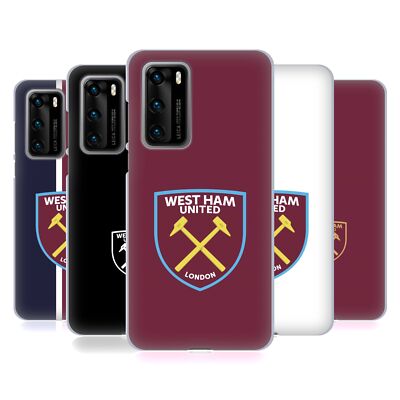 OFFICIAL WEST HAM UNITED FC CREST SOFT GEL CASE FOR HUAWEI PHONES 4