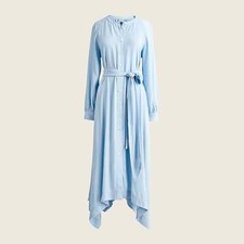 J. Crew Handkerchief hem shirtdress Size XS in Misty Blue