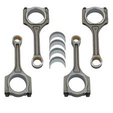 4x Connecting Rod & 8Pcs Rod Bearing STD Fits for 2011-2018 Optima LX Sedan 2.4L