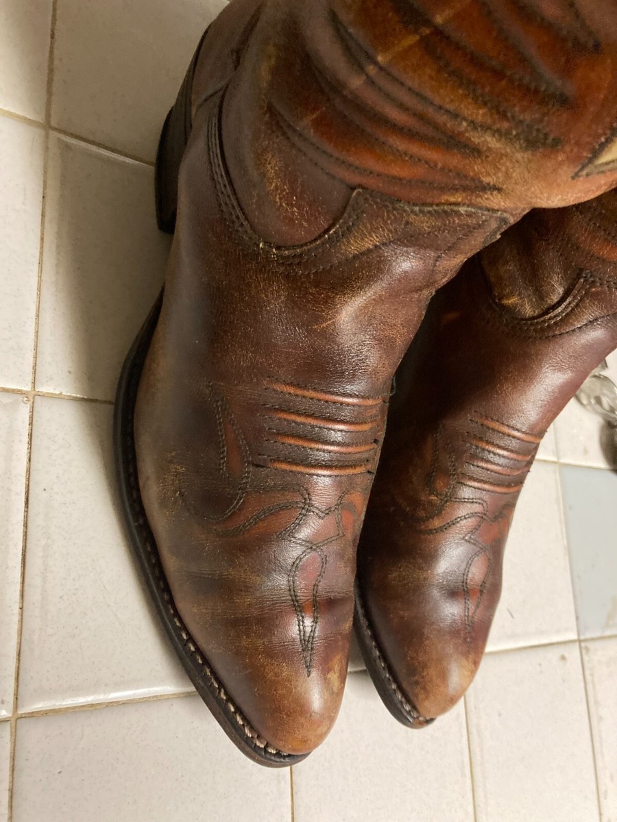 ACME Vintage Western Cowboy BOOTS Thunderbird-Stingray Cutout