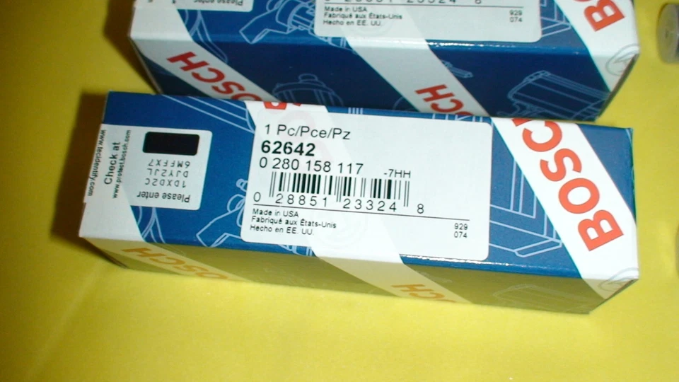 6 nuevos inyectores de combustible originales Bosch EV14 52lb 550cc actualización para Infiniti G35 G37 Foto 3 de 4