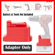 Adapter For Ryobi 18V Series Lithium Battery For Milwaukee 18V Cordless Tools US