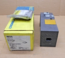 NEW CADWELD ERICO HSC2G GRAPHITE MOLD 2/0 CONCENTRIC RUN TO STEEL PIPE SURFACE