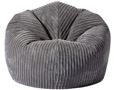 JUMBO Corduroy CLASSIC Bean Bag Chair GILDA Adult Gaming Beanbag Seat lounge