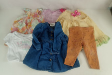 Girl Clothes Size 9 Months Mixed Brands Lot Of 6 Pieces A 