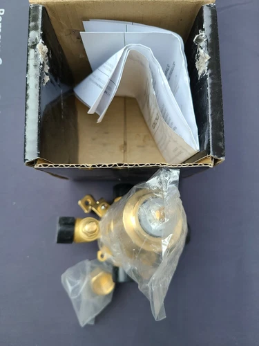 NEW Signature Hardware SH6103 Edenton Brass 3/4" 6-Way Transfer Valve, Miseno - Picture 4 of 4