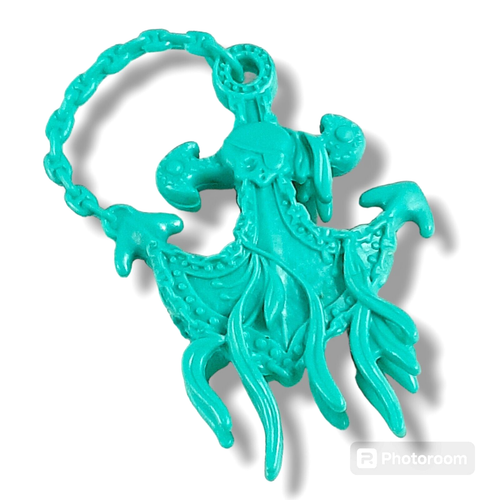 Monster High Vandala Doubloons Haunted Teal Blue Anchor Bag Handtasche