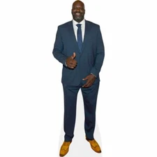 Shaquille O'Neal (Blue Suit) Life Size Cutout