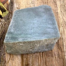 Siberian Jadeite Block Jelly Green Jadeite Jade Lapidary Siberia Mountains 3822g