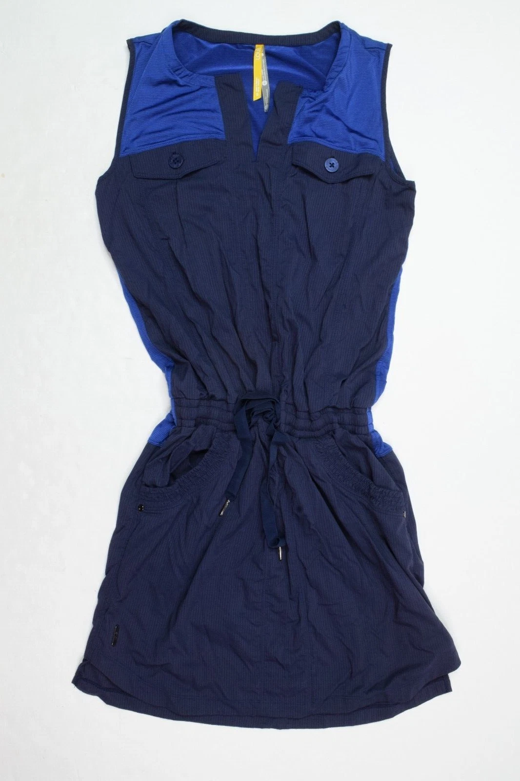 lole sports dress sleeveless v-neck quickdry 4-way stretch 
