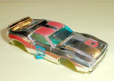 5 Chrome Javelin body "Only" 1974-79 Aurora AFX G G-Plus 1764 Original NOS B