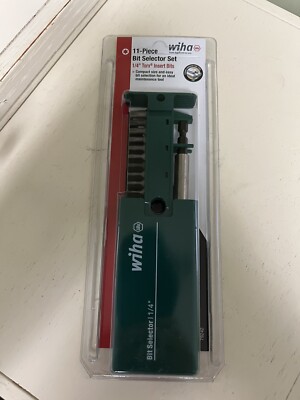 Wiha 79242 11 Piece Torx Bit Selector (T5-T30) Pack 1, Original Version 