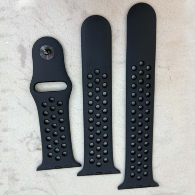 Anthracite/Black Original Apple watch Series 9 8 Nike Sport Band 38mm 40mm 41MM