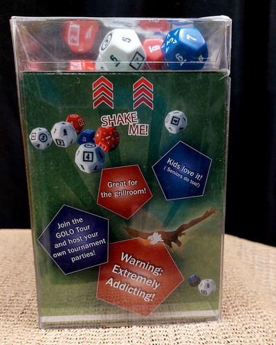 GOLO Golf Game Played with 12-Sided Dice - Fun for the Whole Family - NEW Sealed - Picture 3 of 6