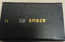 Color Changing Ring Ash and Ember Gold/Black Beveled Size14 (2 Rings) Zach Heath