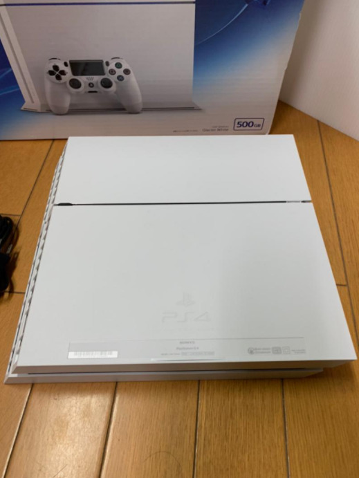 SONY PS4 PlayStation 4 Glacier White CUH-1200AB02 500GB only