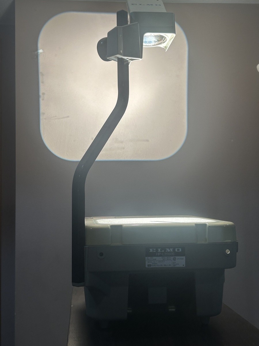 Elmo HP-L3550S Transparency Overhead Projector 60Hz 380W Lamp 82V